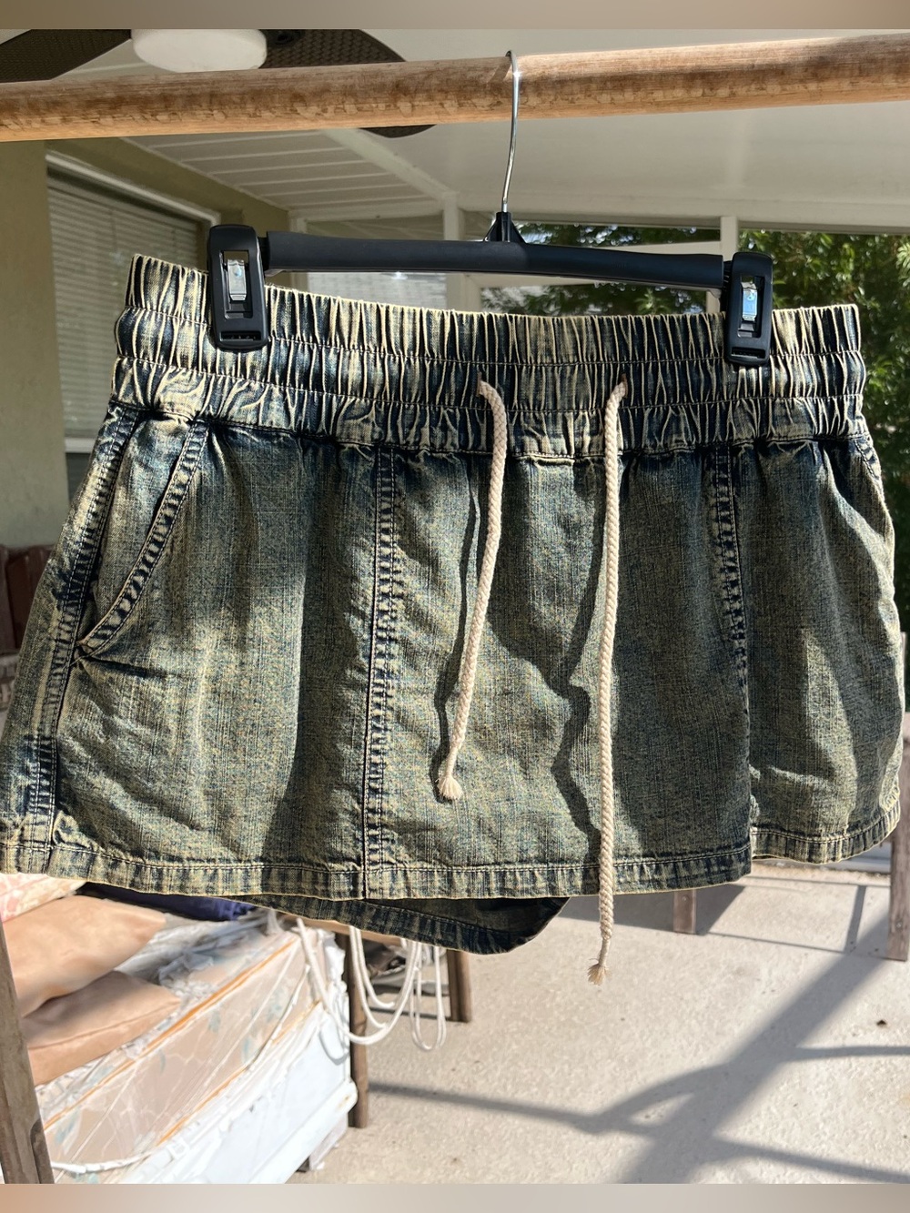 olive skort by we the free